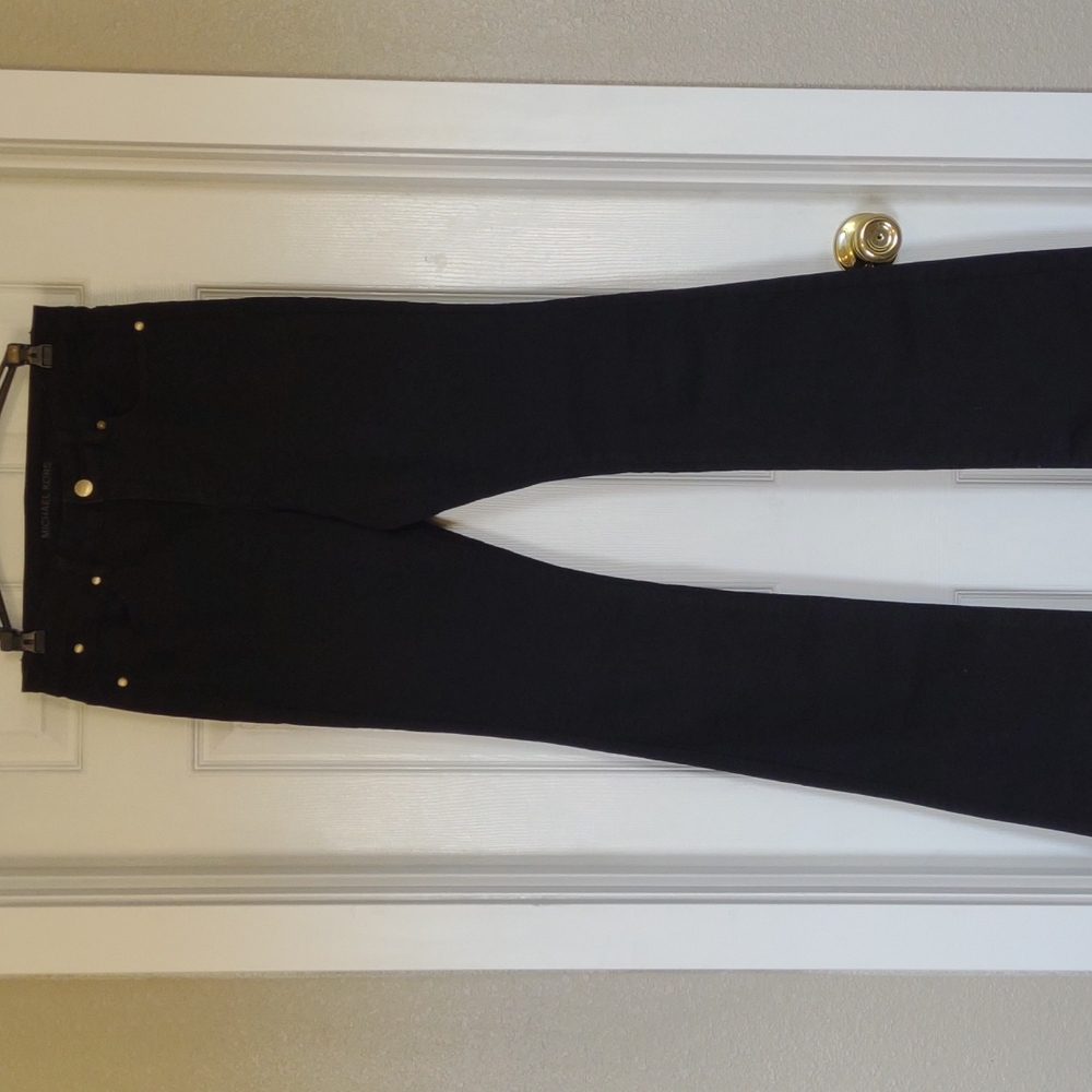 Michael kors size 6 black flare jeans